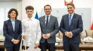 Wiktor Dacyszyn nagrodzony w Ministerstwie Sprawiedliwości