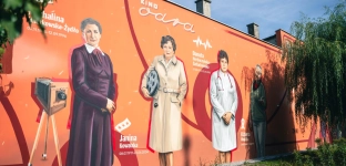 Kobiety Oławy na wyjątkowym muralu. Dzieło można już podziwiać [ZDJĘCIA]