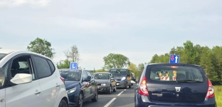 Remont sparaliżował trasę, ale kierowcy dodatkowo utrudniają przejazd