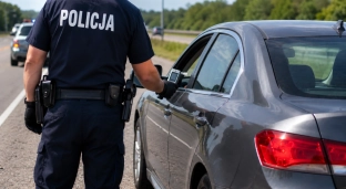 Pijany kierowca zatrzymany w Osieku. Policjant zareagował w czasie wolnym od służby
