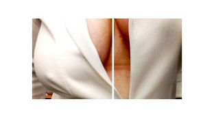 Układanie piersi bez użycia stanika!