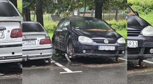 Kolejna kradzież kół w Oławie. Mieszkańcy alarmują: To już plaga!