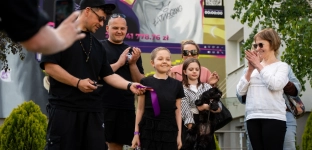 Oława: Maja Mecan symbolicznie odsłoniła swój mural