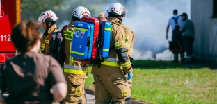 Strażak z Oławy był po służbie. Ruszył na pomoc podczas pożaru