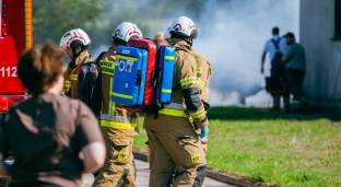 Strażak z Oławy był po służbie. Ruszył na pomoc podczas pożaru