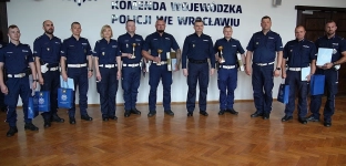 Sierżant Mateusz Mirecki z Oławy wśród najlepszych policjantów ruchu drogowego