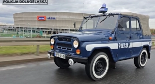 36 lat służby na drogach. Teraz trafił do oławskiego muzeum