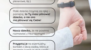 Co zrobić, gdy dziecko zgubi się w tłumie? Policja przypomina najważniejsze zasady
