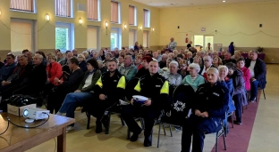 Bezpieczni 60+ w Bystrzycy. Seniorzy uczyli się, jak zadbać o bezpieczeństwo