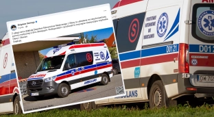 Zbigniew Stonoga dziękuje ratownikom z Oławy - profesjonalizm i życzliwość