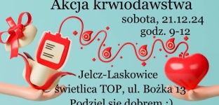 Twoja krew jest potrzebna!