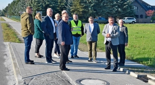 Nowy chodnik w Bystrzycy już odebrany