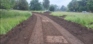 Trwa budowa kolejnej ścieżki pieszo-rowerowej