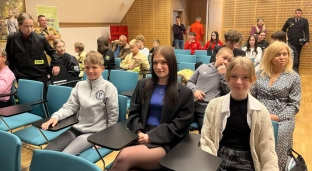 Zuzanna Mykita w wojewódzkim etapie Turnieju Wiedzy Pożarniczej