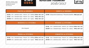 Repertuar kina Odra (30.12 - 05.01)
