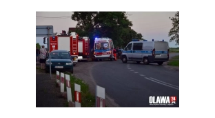 Czołowe zderzenie w Godzikowicach [VIDEO]