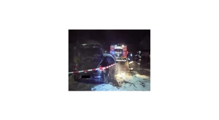 Spłonął samochód w Marcinkowicach