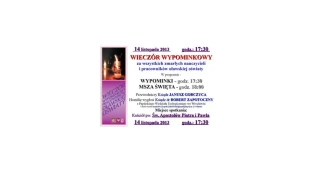 Wieczór wypominkowy