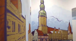 Nowy mural w Oławie