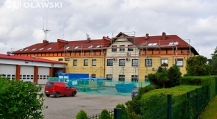 Trwa remont dachu Komendy Straży Pożarnej