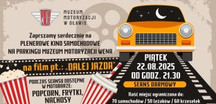 Plenerowe kino w Muzeum Motoryzacji Wena