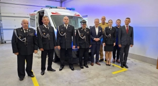 OSP Minkowice Oławskie z nowym pojazdem