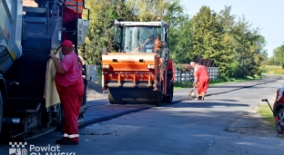 W Grędzinie trwa remont drogi