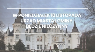 Urząd Miasta i Gminy Jelcz-Laskowice będzie nieczynny