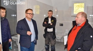 Jak postępują prace w Domu Pomocy Społecznej w Oławie?