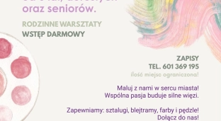 Sztuka w plenerze - wspólne malowanie w Rynku