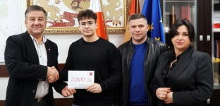 Nagroda wójta dla młodego ciężarowca z Godzikowic