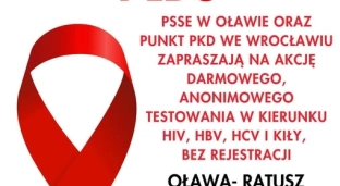 Przebadaj się w kierunku HIV, HBV, HCV i kiły
