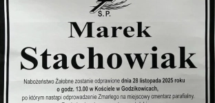 Strażacy żegnają starszego brygadiera w stanie spoczynku Marka Stachowiaka