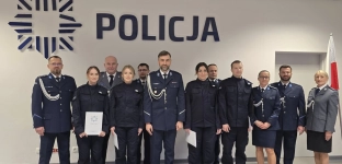 Nowi funkcjonariusze w oławskiej komendzie