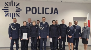 Nowi funkcjonariusze w oławskiej komendzie