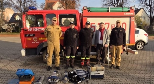 Nowy zestaw hydrauliczny dla OSP Sobocisko