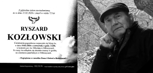 Dziuplina żegna swojego mieszkańca. Nie żyje Ryszard Kozłowski