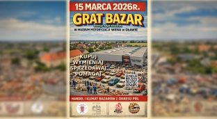 Części, starocie i klimat PRL. GRAT BAZAR w Oławie