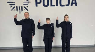 Oława: nowi funkcjonariusze w szeregach Policji