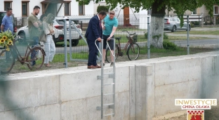 Przebudowa zbiornika retencyjnego w Niemilu zakończona