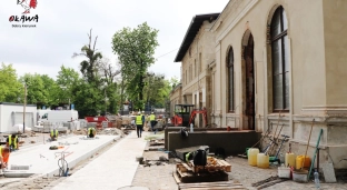Trwa remont dworca PKP w Oławie