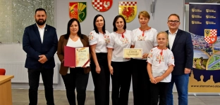 Biskupice Oławskie z najpiękniejszym wieńcem