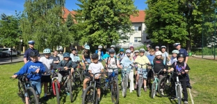 Młodzi rowerzyści z Oławy zdali egzamin na kartę rowerową