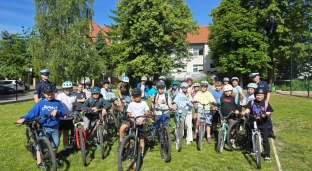 Młodzi rowerzyści z Oławy zdali egzamin na kartę rowerową