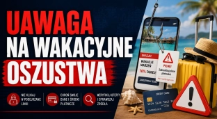 Bądź czujny i uważaj na wakacyjne oszustwa!
