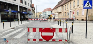 Fragment drogi wyłączony z ruchu. Rozpoczął się remont na ulicy Brzeskiej