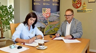 Kolejny samorząd dołącza do wsparcia modernizacji oddziału wewnętrznego w Oławie