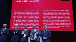 Jednostka Sokołów ze szczególnym wyróżnieniem IPN