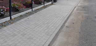 Nowy chodnik w Piskorzowie