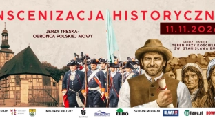 Jerzy Treska w obronie polskiej mowy. Rekonstrukcja historyczna w Jelczu-Laskowicach